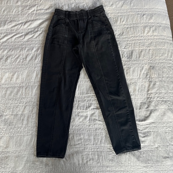 American Eagle Outfitters Black Jeans 4L Mom Jean - Picture 1 of 3